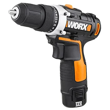 دریل شارژی 12ولت ورکس مدل WX128,4﻿﻿