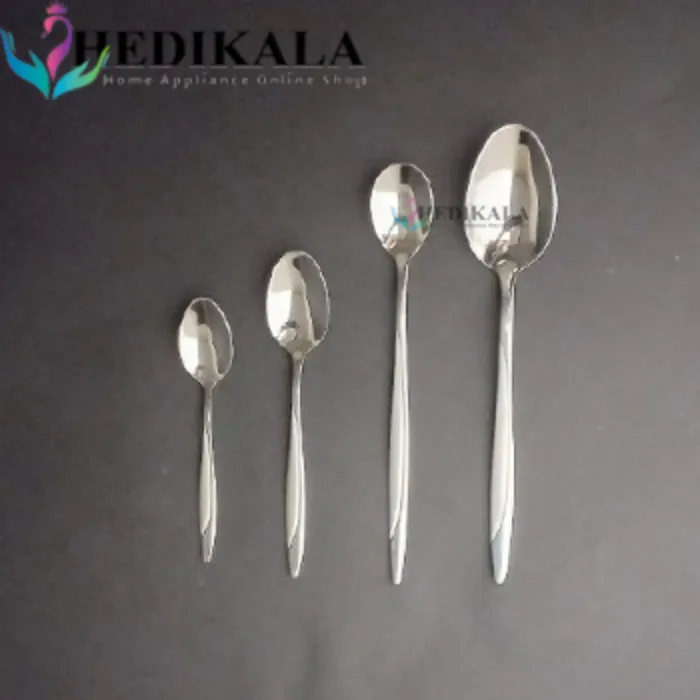 سرویس قاشق چنگال برند یونیک 24 نفره 120 پارچه مدل میامی 