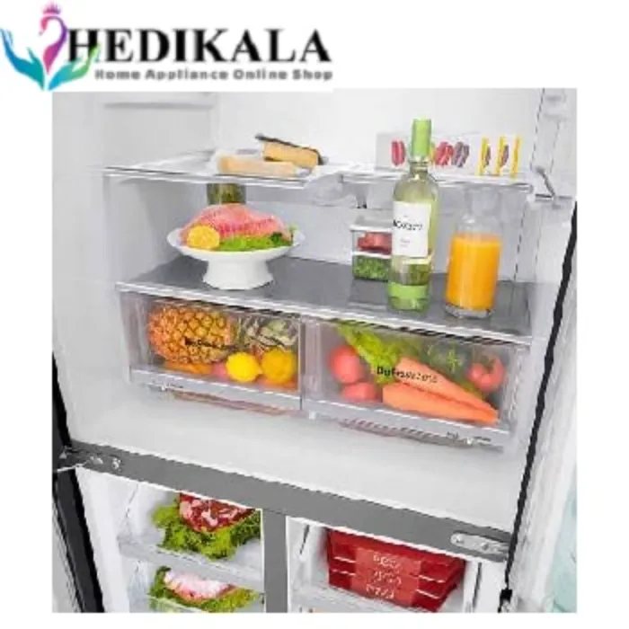 یخچال ال جی ساید بای ساید 28 فوت 5 درب مدل GC-X22FTQKL