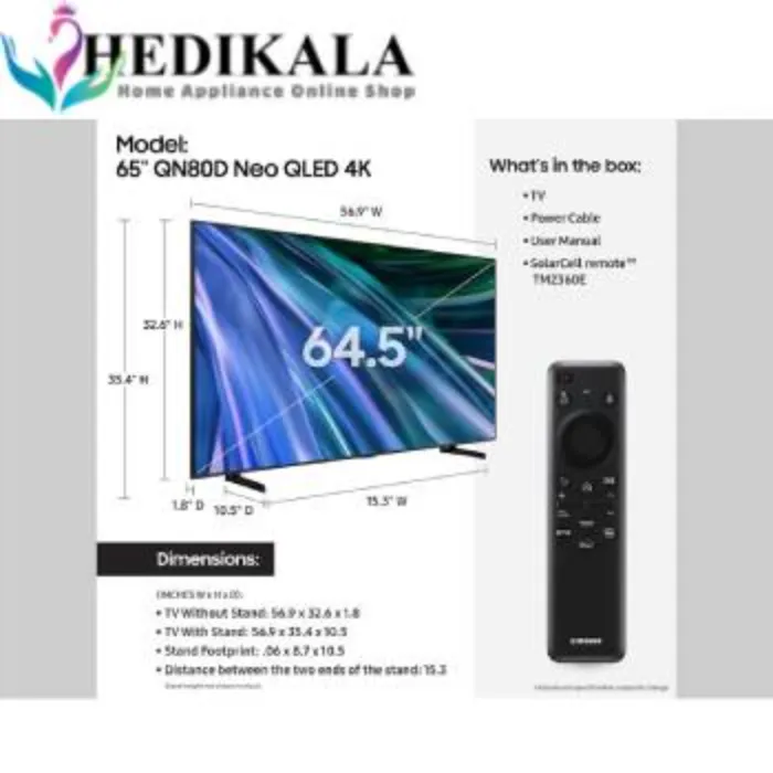 تلویزیون سامسونگ 65QN80D