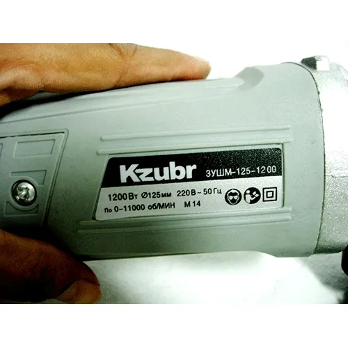 دستگاه فرز 1200وات زوبر مدل Kzubr Angle Grinder﻿﻿