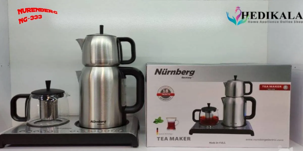 چای ساز 2200 وات دو منظوره نورنبرگ مدل NG-333