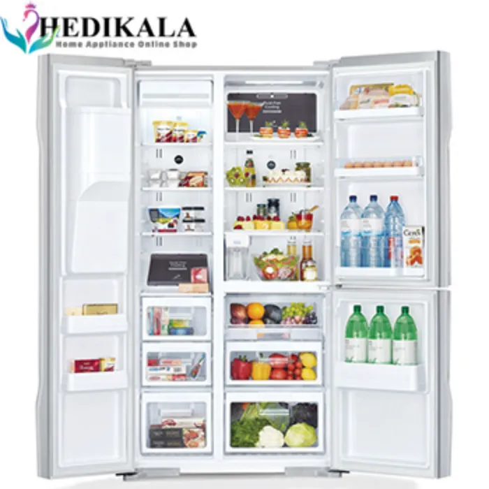 یخچال هیتاچی ساید بای ساید 3 درب 28 فوت مدل  R-M700GPUQ2