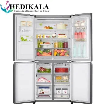 یخچال ال جی ساید بای ساید 5 درب 30 فوت مدل J844  