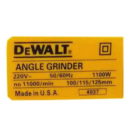 مینی سنگ 1100وات دیوالت ﻿﻿Dewalt D4037