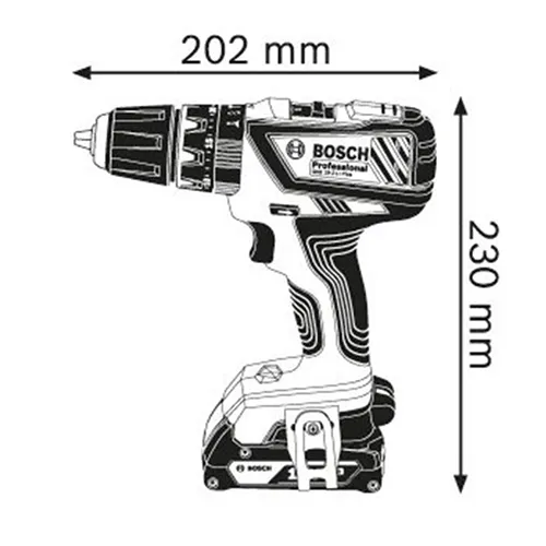 دریل شارژی بوش GSB 18-2-LI Plus