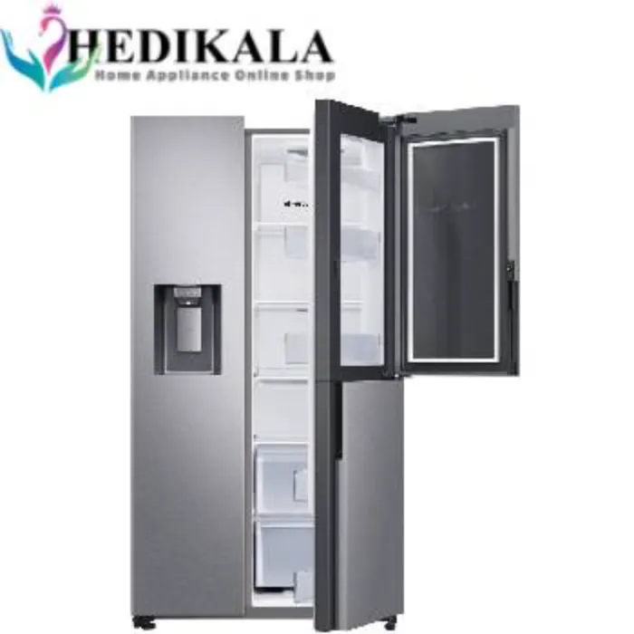 یخچال فریزر سامسونگ ساید بای ساید RS80T5190SL