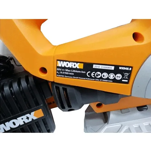 اره عمودبر شارژی 20ولت ورکس مدل  WX548.9