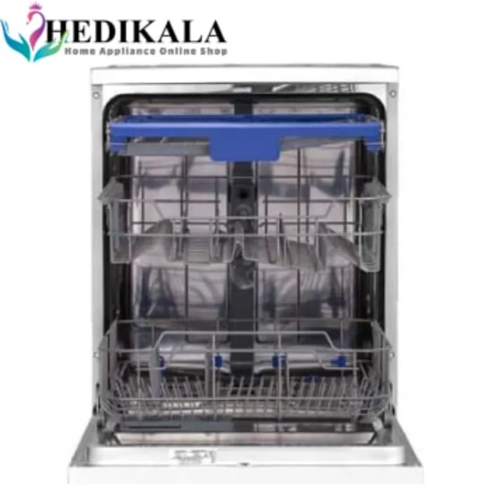 ظرفشویی کرال 14نفره 2 سبد مدل DS 1417