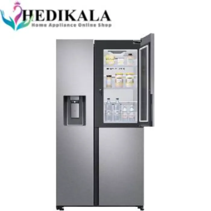 یخچال فریزر سامسونگ ساید بای ساید RS80T5190SL