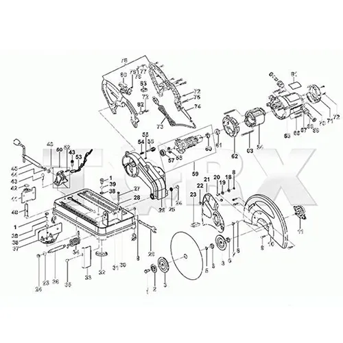 اره پروفیل بر دیوالت مدل Diwalt D28720﻿﻿