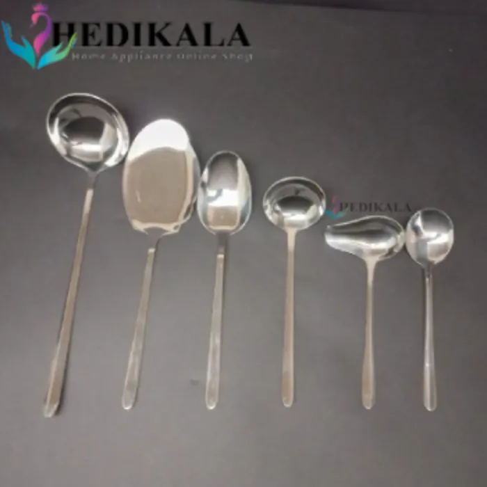 سرویس قاشق چنگال برند یونیک 24 نفره 144 پارچه مدل دونا 