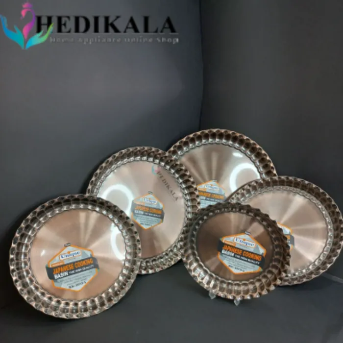 سینی پذیرایی استیل مسی برند یونیک