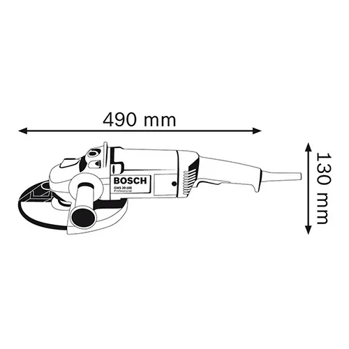 سنگ فرز 2000وات بوش مدل Bosch GWS20-180
