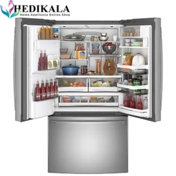 یخچال جنرال الکتریک ساید بای ساید 3 درب 34 فوت مدل GFE28GYNFS