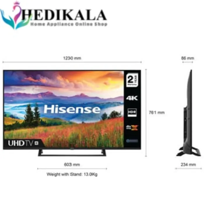 تلویزیون هایسنس 55اینچ 4k مدل 55A7300F