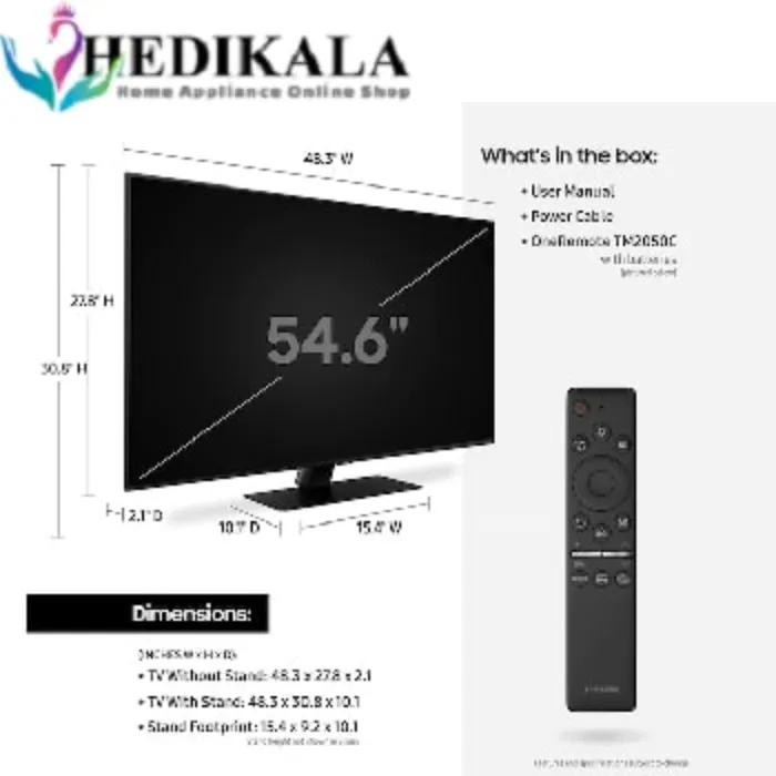 تلویزیون سامسونگ 55 اینچ 4K مدل 2020 55Q80T 