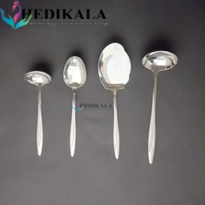 سرویس قاشق چنگال برند یونیک 24 نفره 120 پارچه مدل میامی 