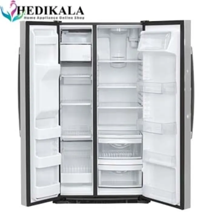 یخچال جنرال الکتریک ساید بای ساید 2 درب 30 فوت مدل GSE25GSHSS