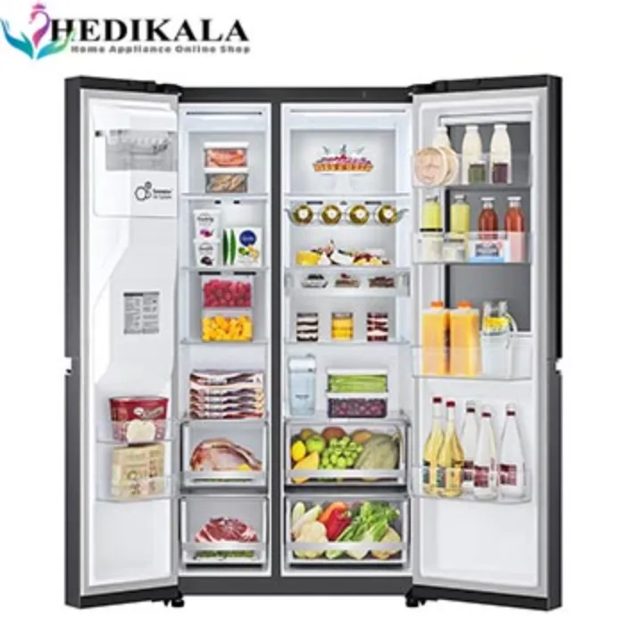 یخچال ال جی ساید بای ساید 3 درب 30 فوت اینستاویوو مدل GSXV90MCAE