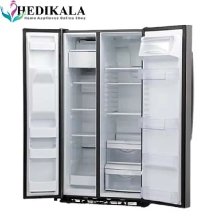 یخچال جنرال الکتریک ساید بای ساید 2 درب 30 فوت مدل GSE25GSHSS