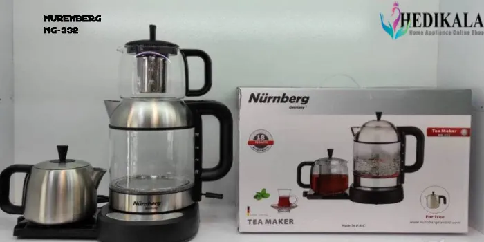 چای ساز روی هم 2200 وات نورنبرگ مدل NG-332
