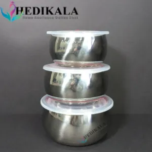 ظروف استیل نگهدارنده غذا سه تکه برند FRESH BOX