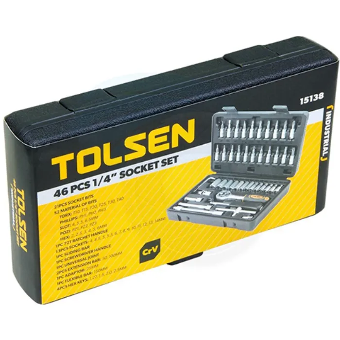 جعبه بکس 46پارچه برند تولسن﻿﻿