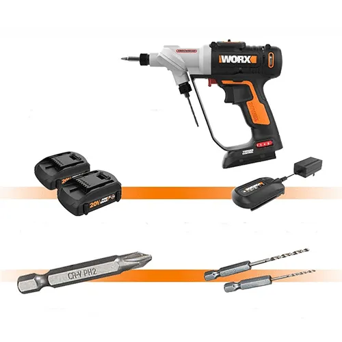 دریل شارژی دوکله ورکس مدل WORX WX176 ﻿﻿ 