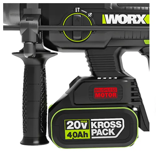 دریل 3حالت شارژی ورکس مدل Worx We389,1