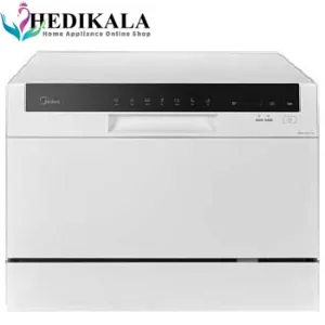  ظرفشویی میدیا 6نفره 1 سبد مدل WQP6-3602F