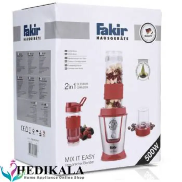 مخلوط کن و اسموتی ساز 500 وات فکر مدل MIX IT EASY   