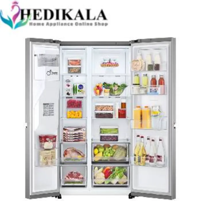 یخچال فریزر ال جی ساید بای ساید GC-J257SLSS