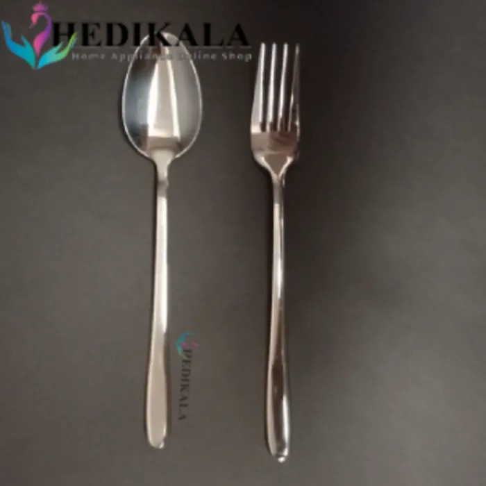 سرویس قاشق چنگال برند یونیک 24 نفره 144 پارچه مدل دونا 