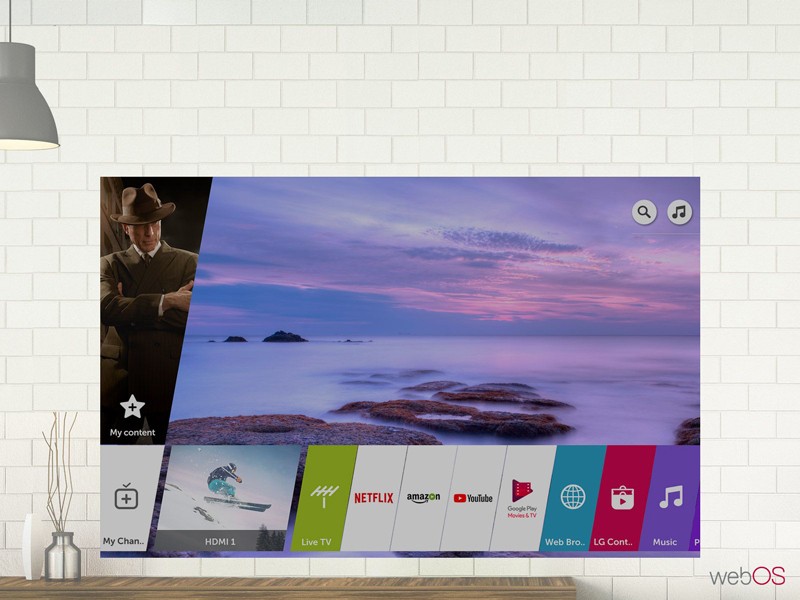 سیستم عامل Webos در تلویزیون ال جی 65C8