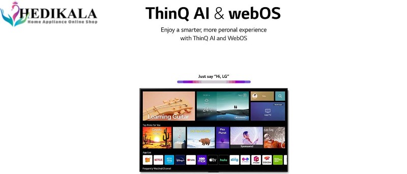 سیستم عالم و پردازنده در تلویزیون ال جی 75 اینچ 4K NANOCELL مدل 75NANO80 2022 