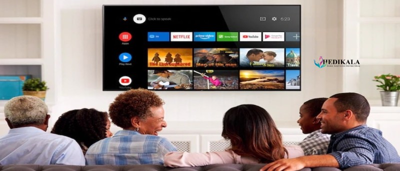 سیستم عامل آندروید ANDROID در تلویزیون سونی مدل 43W800G