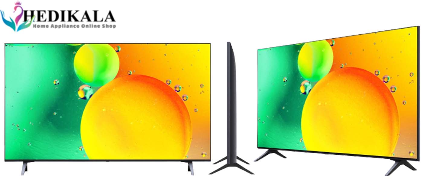 طراحی در تلویزیون ال جی 50 اینچ 4K NANOCELL مدل 50NANO75 2022 