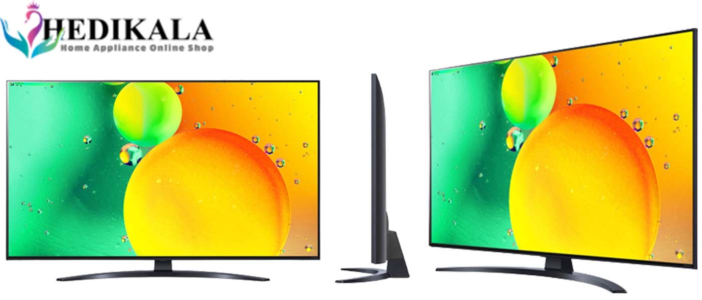 طراحی در تلویزیون ال جی 55 اینچ 4K NANOCELL مدل 55NANO79 2022