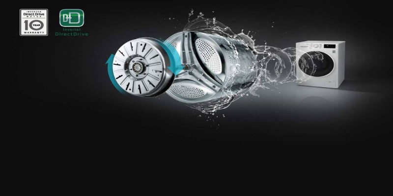 موتور ماشین لباسشویی ال جی LG مدل F4J3TN3W