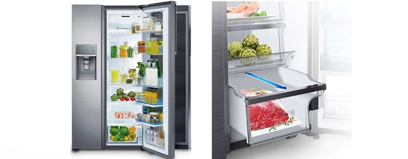 یخچال ساید 34 فوتی سامسونگ مدل RH77